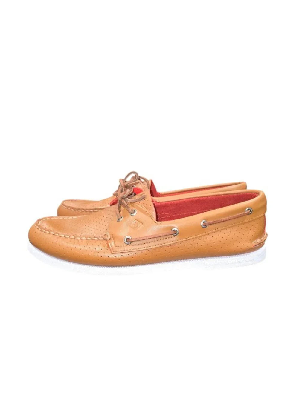 Sperry Men's Top Sider brown shoes size 15